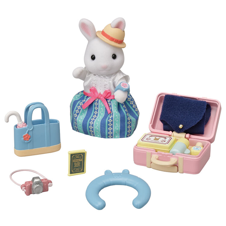 Sylvanian Families / Travel Set – White Rabbit Mother