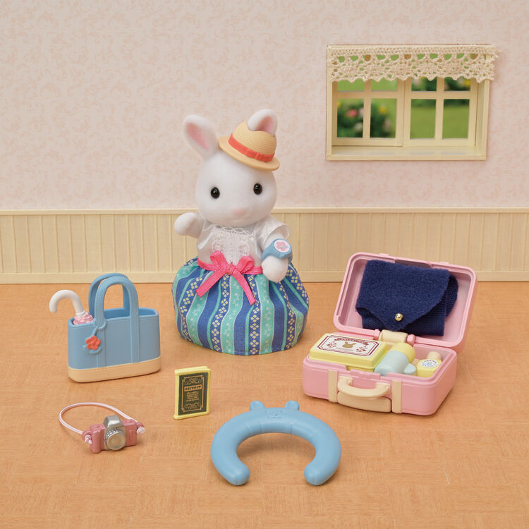 Sylvanian Families / Travel Set – White Rabbit Mother