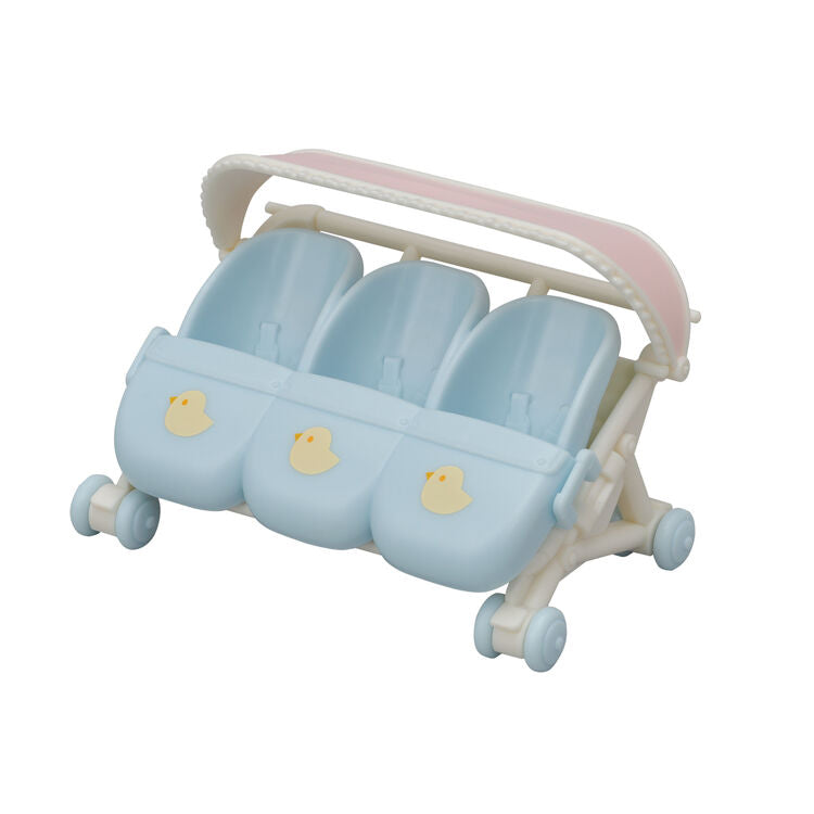 Sylvanian Families / Triplets Stroller