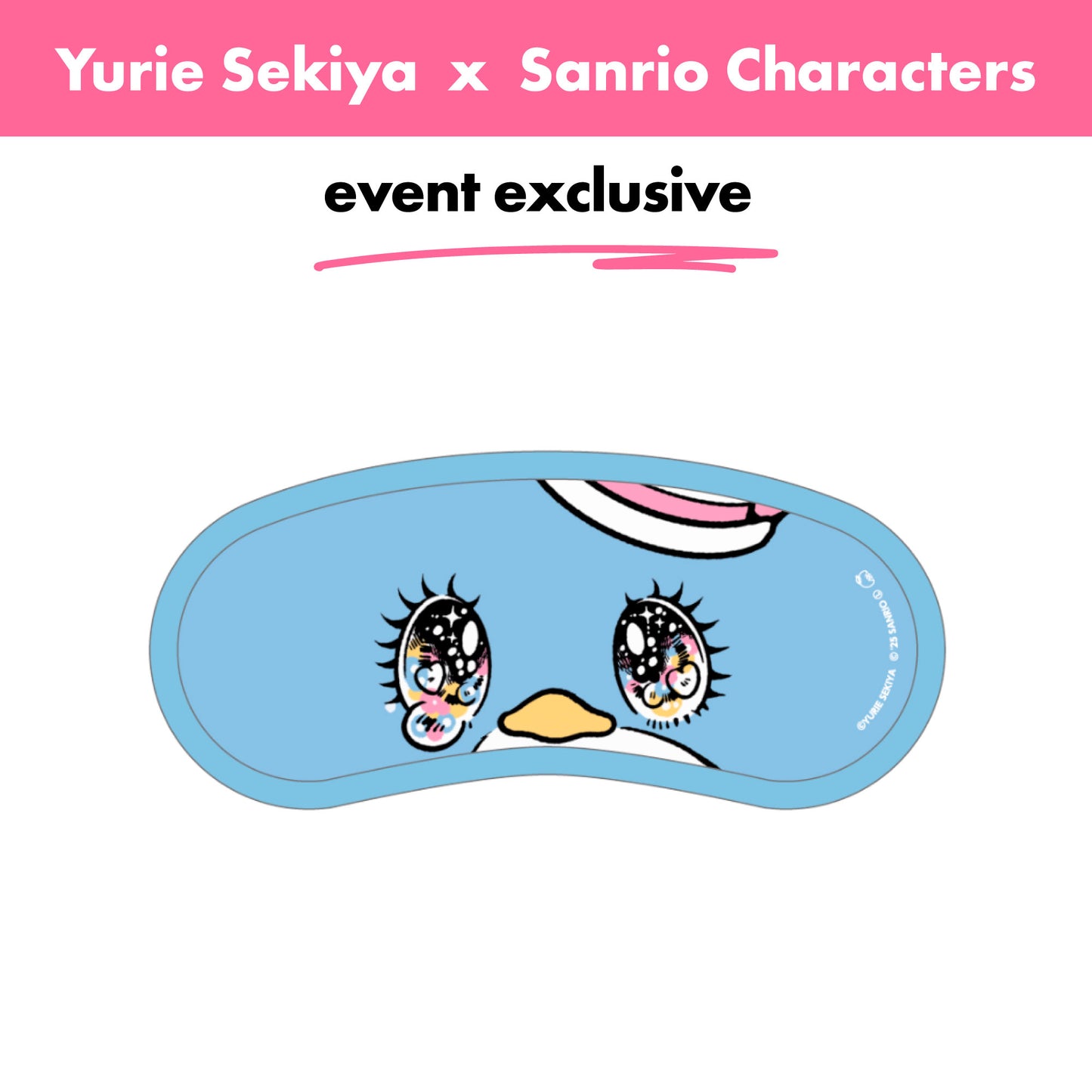 Japan_Yurie Sekiya × Sanrio Characters/ Eye Mask – Tuxedo Sam
