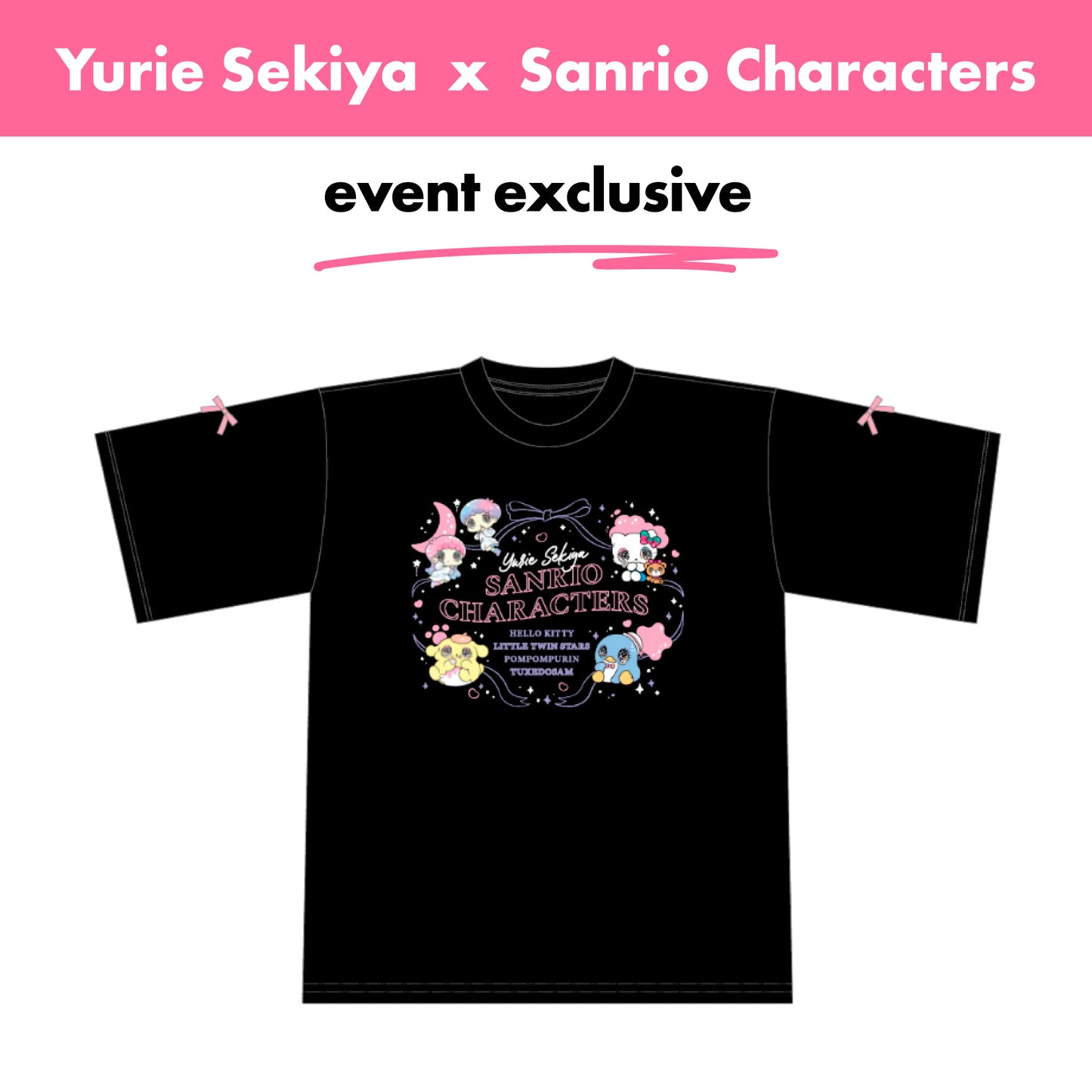 Japan_Yurie Sekiya �~ Sanrio Characters / T-shirt XL size