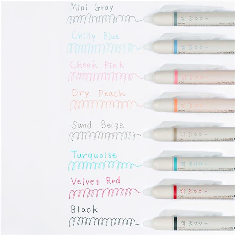 Frixion Waai / Ballpoint Pen 0.5mm – 8 Barrel Colors