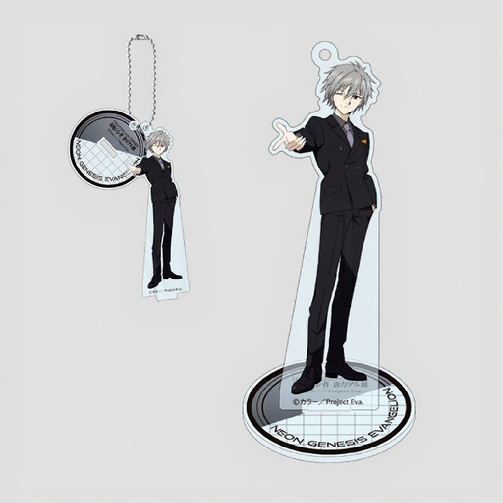 Kaworu Nagisa Exhibition / Acrylic Stand Keychain Type-A - Neon Genesis Evangelion