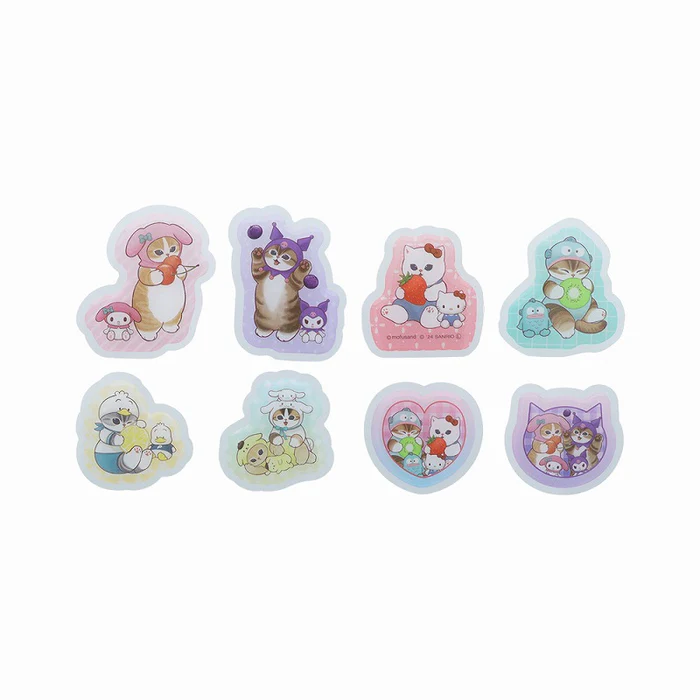mofusand × Sanrio Characters / Plump Sticker - Fruit