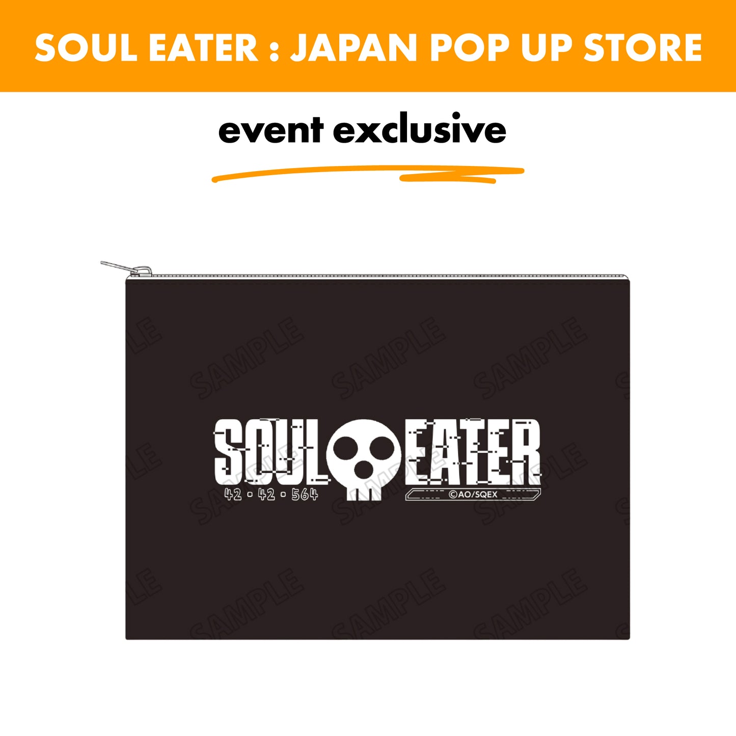 SOUL EATER / Pouch / Exclusive to Japanese pop-up store