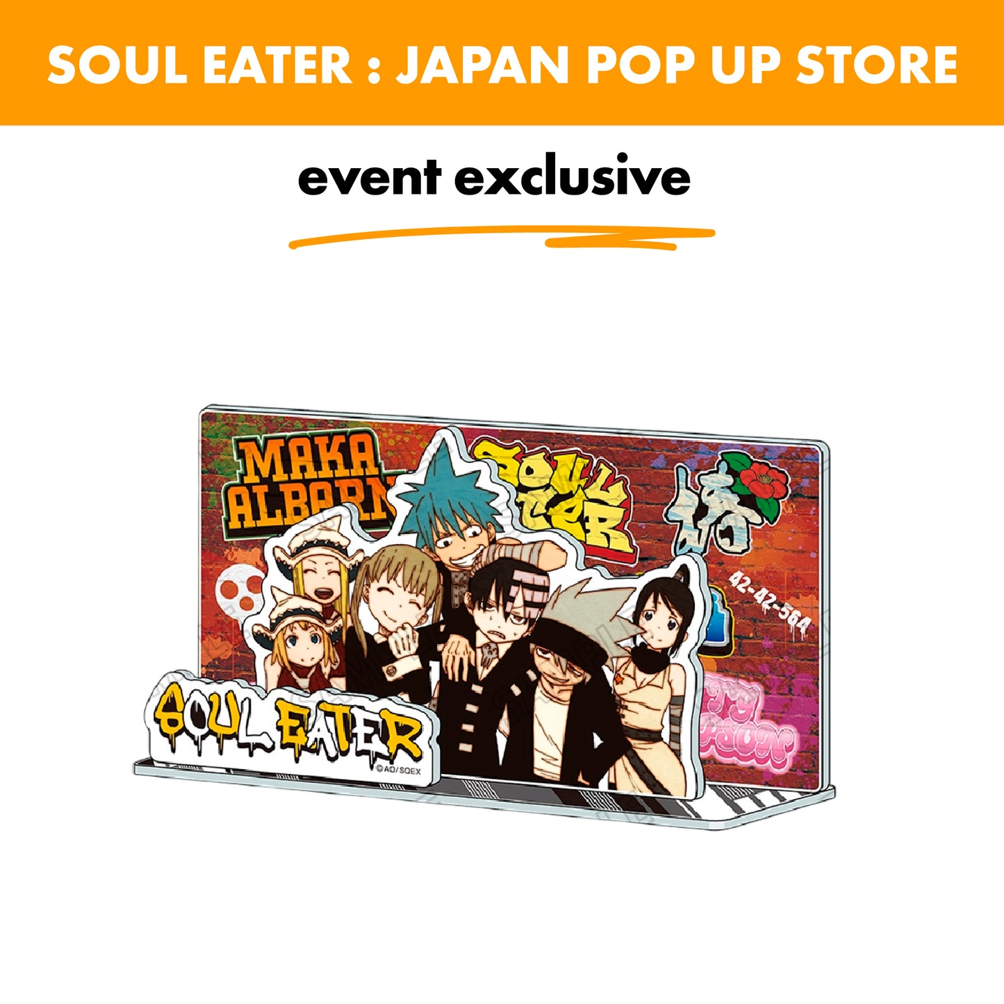 SOUL EATER / Acrylic Diorama Stand / Exclusive to Japanese pop-up store