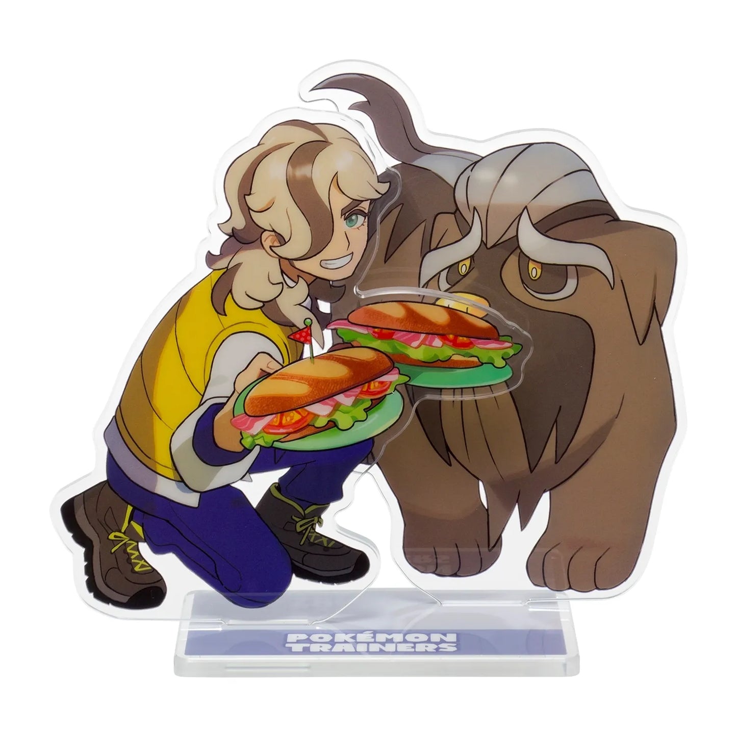 Pokémon / Acrylic Stand POKÉMON TRAINERS Arven & Mabosstiff