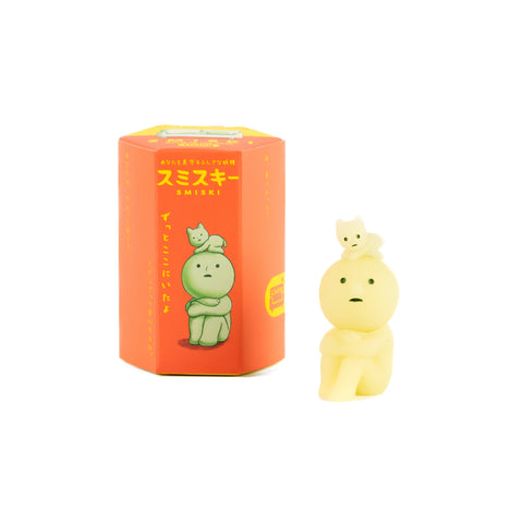 SMISKI Blind Box - Living Series Glow-in-The-Dark Packaging Box & Figure(Smiski Daydreaming)