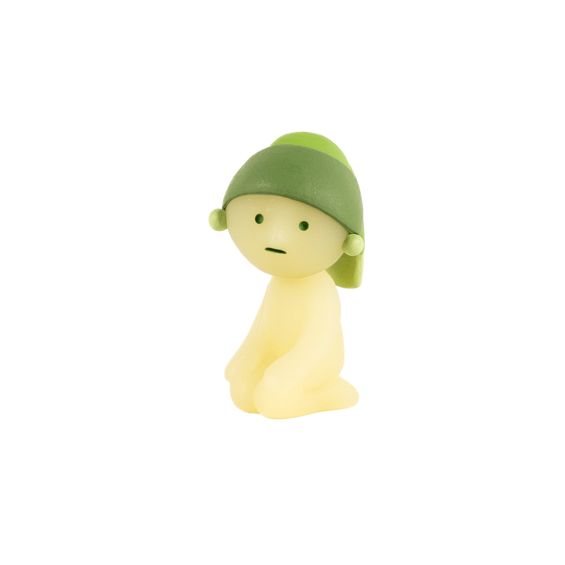 SMISKI Blind Box - Museum Series Glow-in-The-Dark Figure (Smiski Pearl Earring)