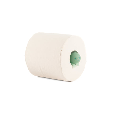 SMISKI Blind Box - Toilet Series Glow-in-The-Dark Figure Inside the Toilet Paper roll (Smiski Peek-A-Boo)