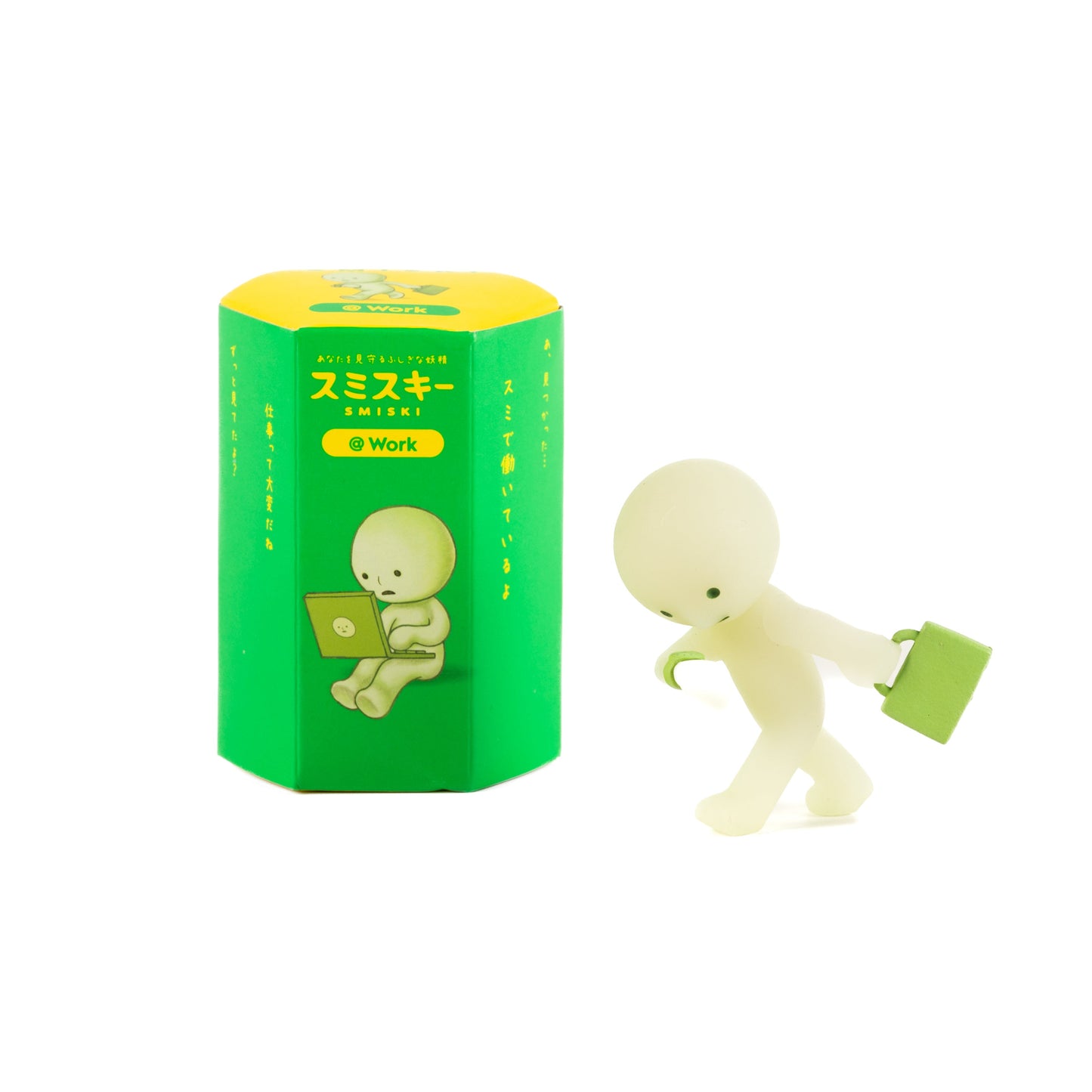 SMISKI Blind Box - @ Work Series Glow-in-The-Dark Packaging Box & Figure(SMISKI On the Rord)