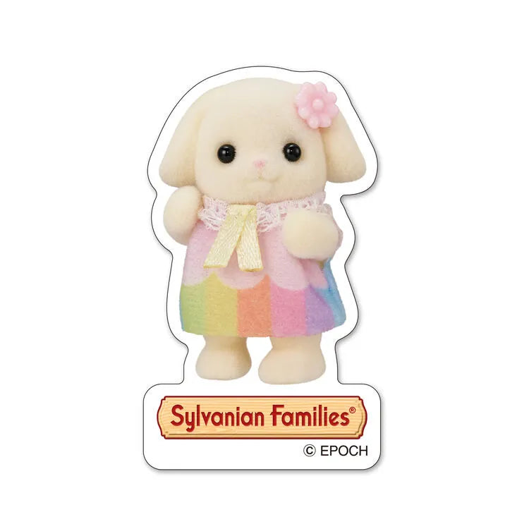 sylvanian-families-sticker-flora-rabbit-baby-rainbow-outfit-japan-original01