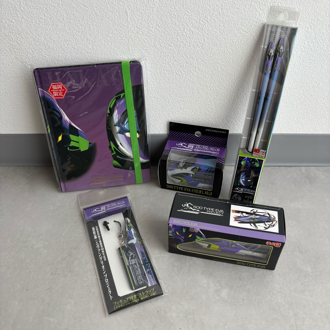 JapanExclusive_vintage_Neon Genesis Evangelion x Sanyo Shinkansen 40th Anniversary