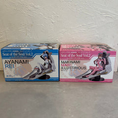 【New Arrival】Neon Genesis Evangelion / Seat of the Soul Vol.2 Figure – Rei &ei &Mari