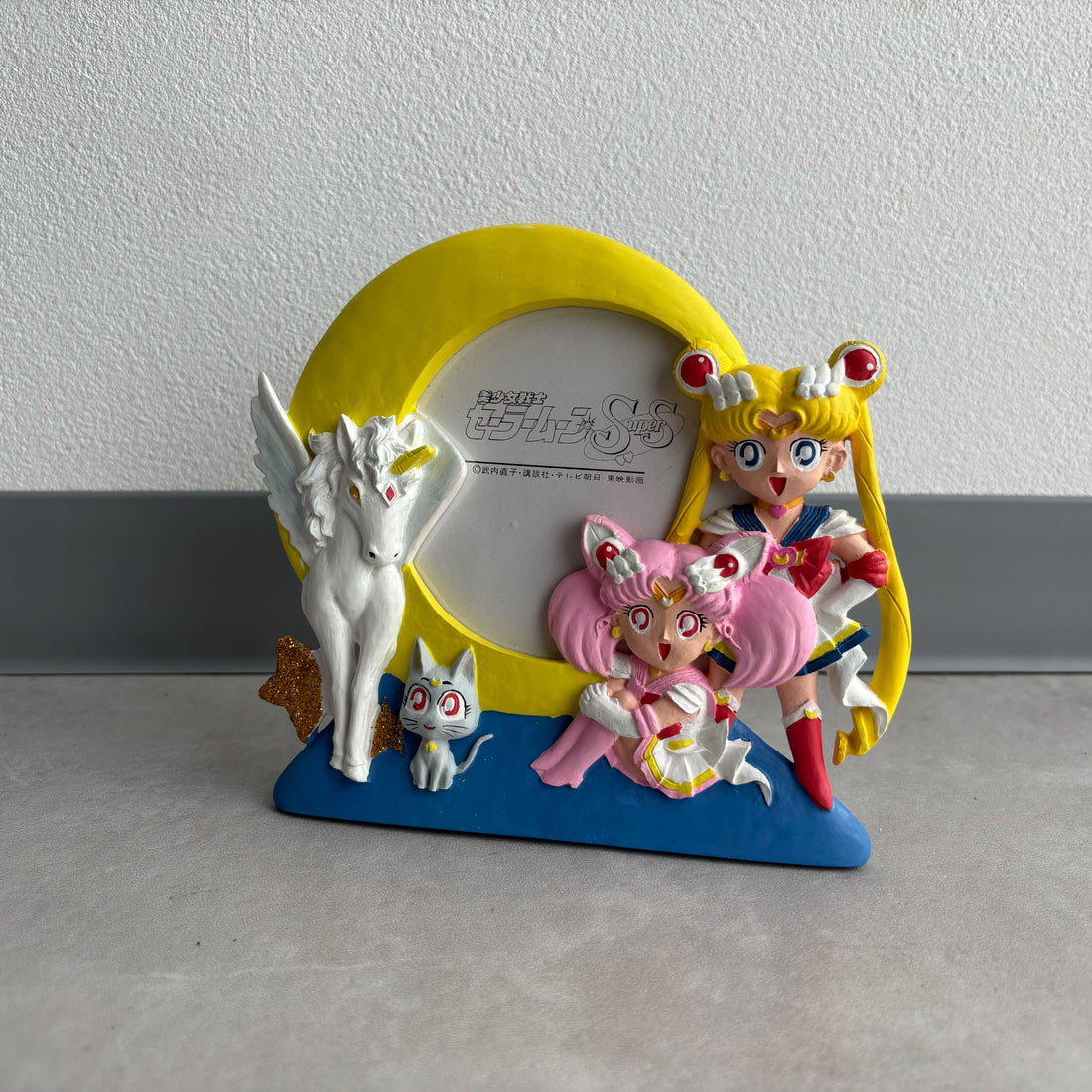 JapanExclusive_vintage_Sailor Moon SuperS / 1995 Character Figure Photo Frame_otakupopmall