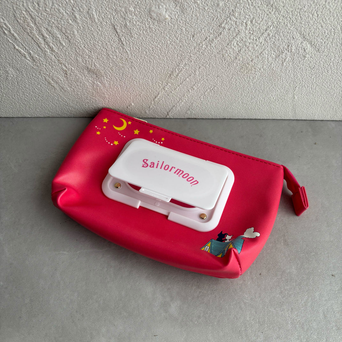 JapanExclusive_vintage_Sailor Moon - Wet Tissue Pouch - Fan Club Exclusive