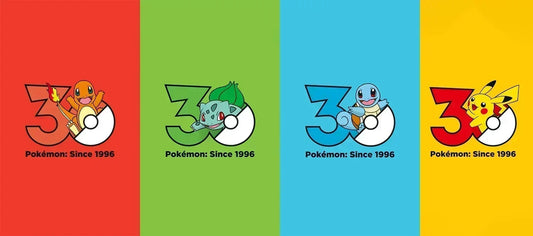 pokemon 30th_pikachu bulbasaur hitokage