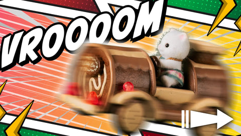 VROOOOM! Sylvanian doll houses & car & wagon