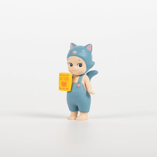Sonny Angel Blind Box - Cat Life Series Figure(Bluish Gray) Side1
