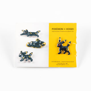 Pokémon x KOGEI / Umbreon Artisan Pin Badge - Standard Ver.
