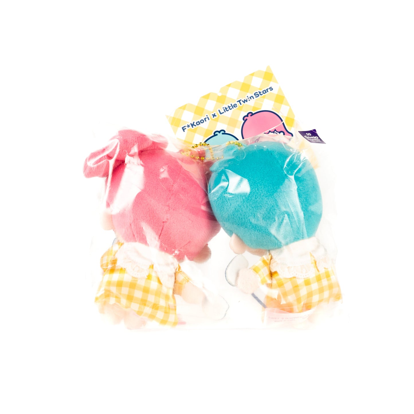 Sanrio × F*Kaori Collaboration / LittleTwinStars Plush Keychain