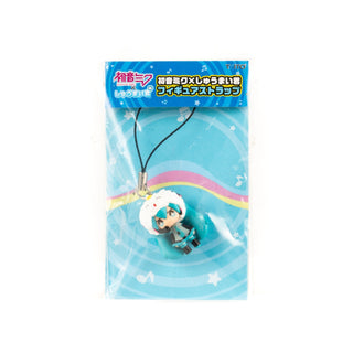 Hatsune Miku / Miku & Shumaikun Mini Figure Keychain - Smiling Face Ver.