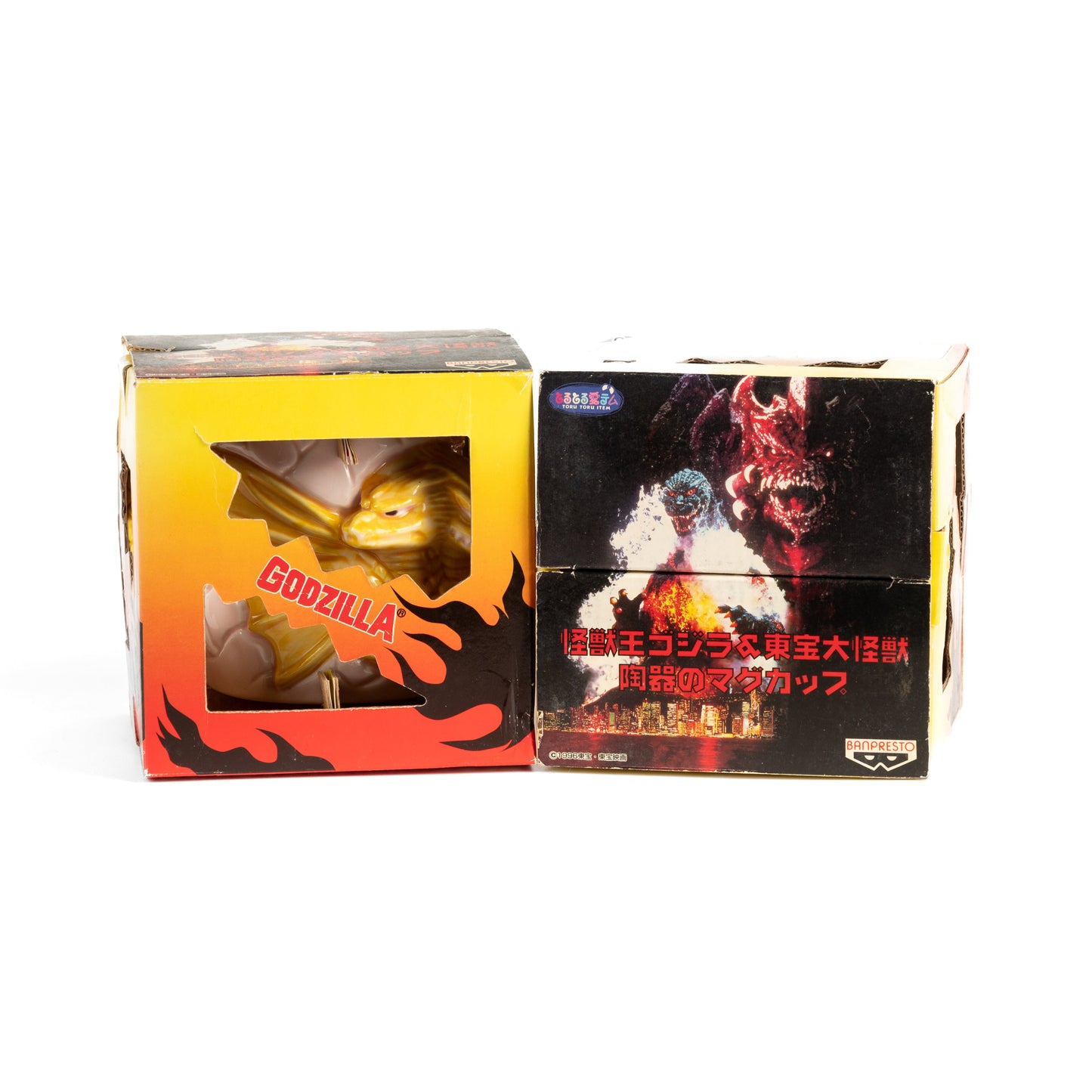 Godzilla / Ceramic Mug - Godzilla & King Ghidorah