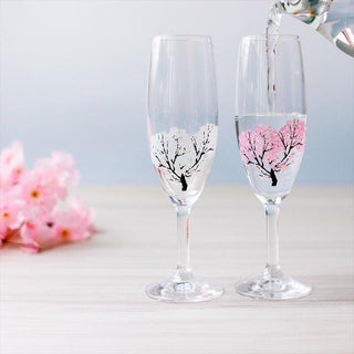 Champagne Glass Set / Sakura - 165ml