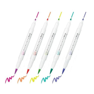 Mildliner Brush / Bright Mild Colors – 5-Color Set