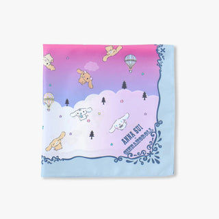 Anna Sui x Cinnamoroll / Polyester Scarf - Balloon - Pale Blue
