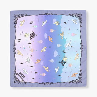 Anna Sui x Cinnamoroll / Polyester Scarf - Balloon - Pale Purple