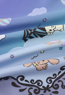 Anna Sui x Cinnamoroll / Polyester Scarf - Balloon - Pale Purple