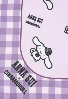 Anna Sui x Cinnamoroll / Polyester Scarf - Gingham - Pink
