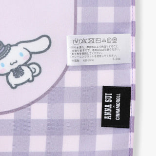 Anna Sui x Cinnamoroll / Polyester Scarf - Gingham - Pink
