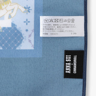 Anna Sui x Cinnamoroll / Polyester Scarf - Unicorn - Navy