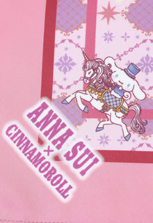 Anna Sui x Cinnamoroll / Polyester Scarf - Unicorn - Pink