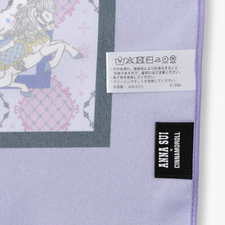 Anna Sui x Cinnamoroll / Polyester Scarf - Unicorn - Pale Purple
