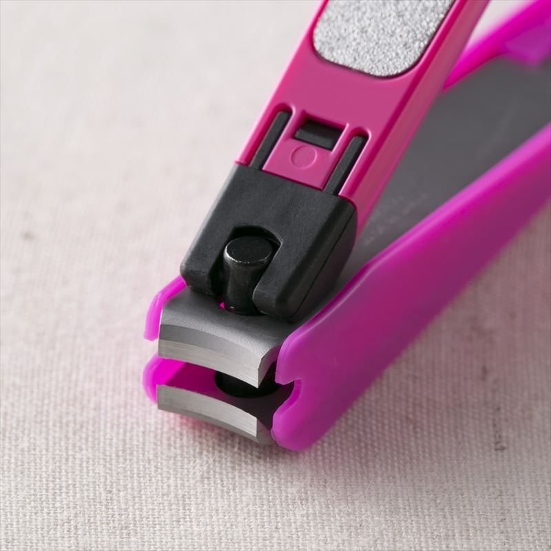 KAI Nail Clipper / Bloom Nail New Standard  ESize S Pink Edge / Made in Japan