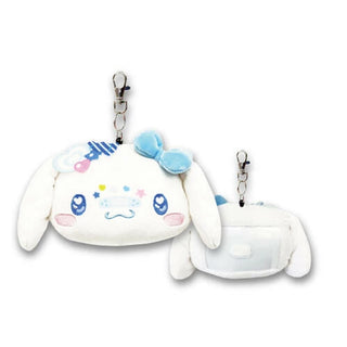 Japan Exclusive_sanrio_Cinnamoroll / Face Reel Pass Case - Decora