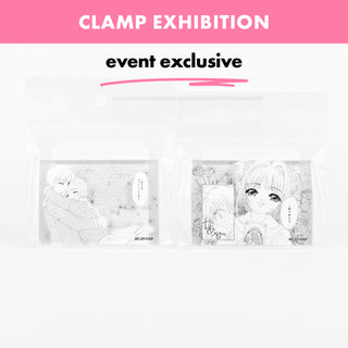 Cardcaptor Sakura / 2-Piece Acrylic Koma Stand Plate Set / Japan CLAMP Exhibition Exclusive