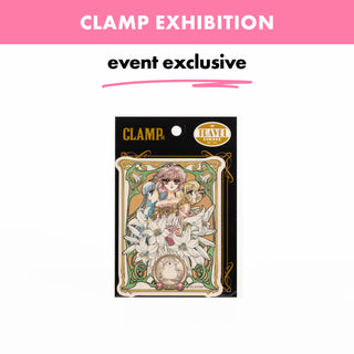 Magic Knight Rayearth / Travel Sticker / Japan CLAMP Exhibition Exclusive