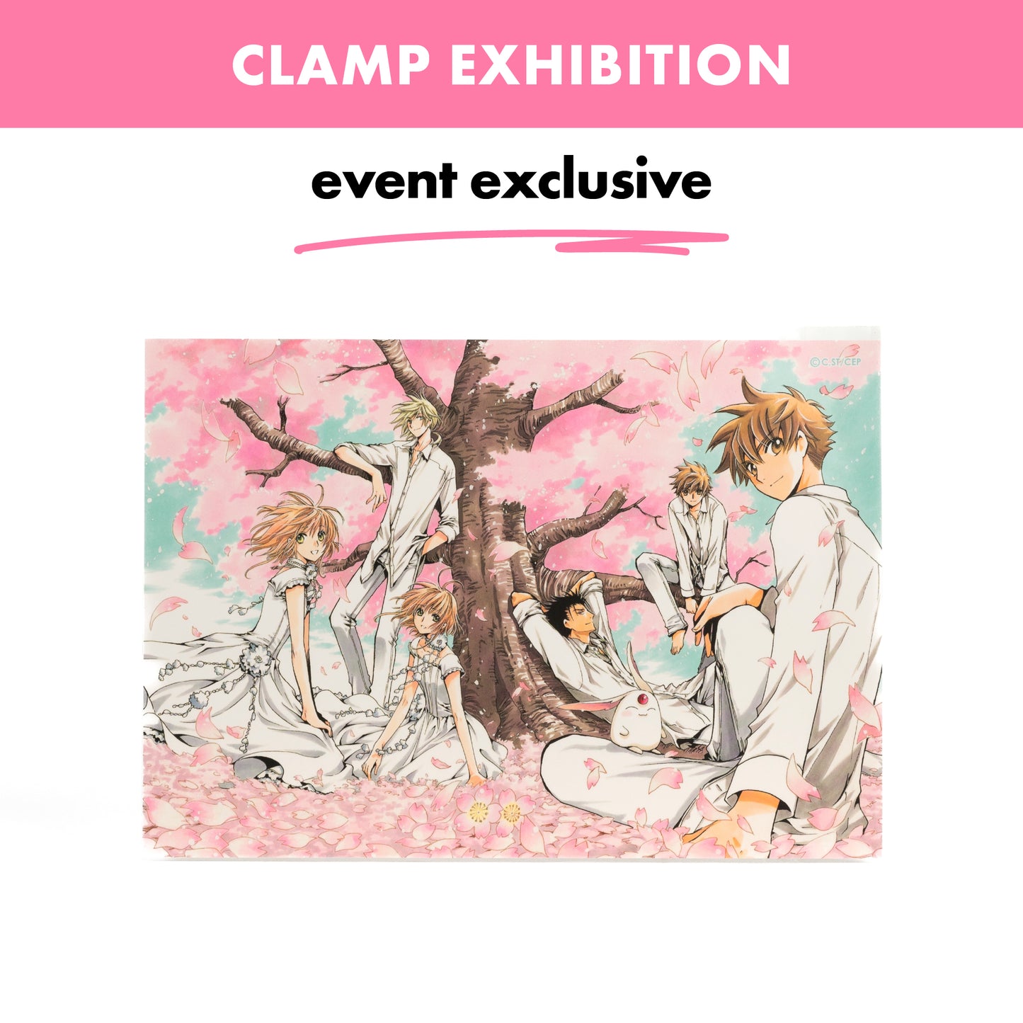 Tsubasa -RESERVoir CHRoNiCLE- / UV Illustration Card / Japan CLAMP Exhibition Exclusive