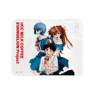Neon Genesis Evangelion / UCC Coffee Mouse Pad - Rei, Asuka & Shinji