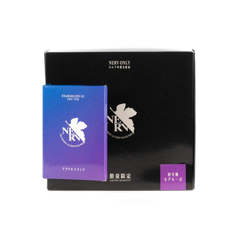 Evangelion �~ Schick / HYDRO5 Razor - Unit 01 Model with Stand & Pouch / Japan Limited Quantity Front
