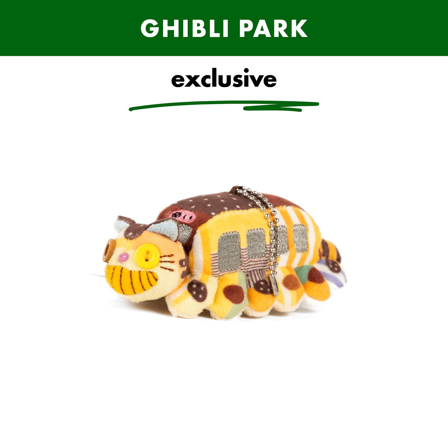 My Neighbor Totoro / Catbus Keychain