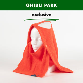 Princess Mononoke / Ashitaka Hooded Towel / Japan Ghibli Park Exclusive Merchandise