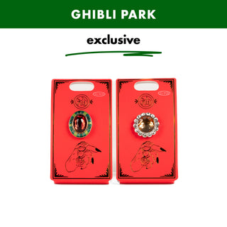 Spirited Away / Yubaba Ring Set - Red & Yellow / Japan Ghibli Park Exclusive Merchandise