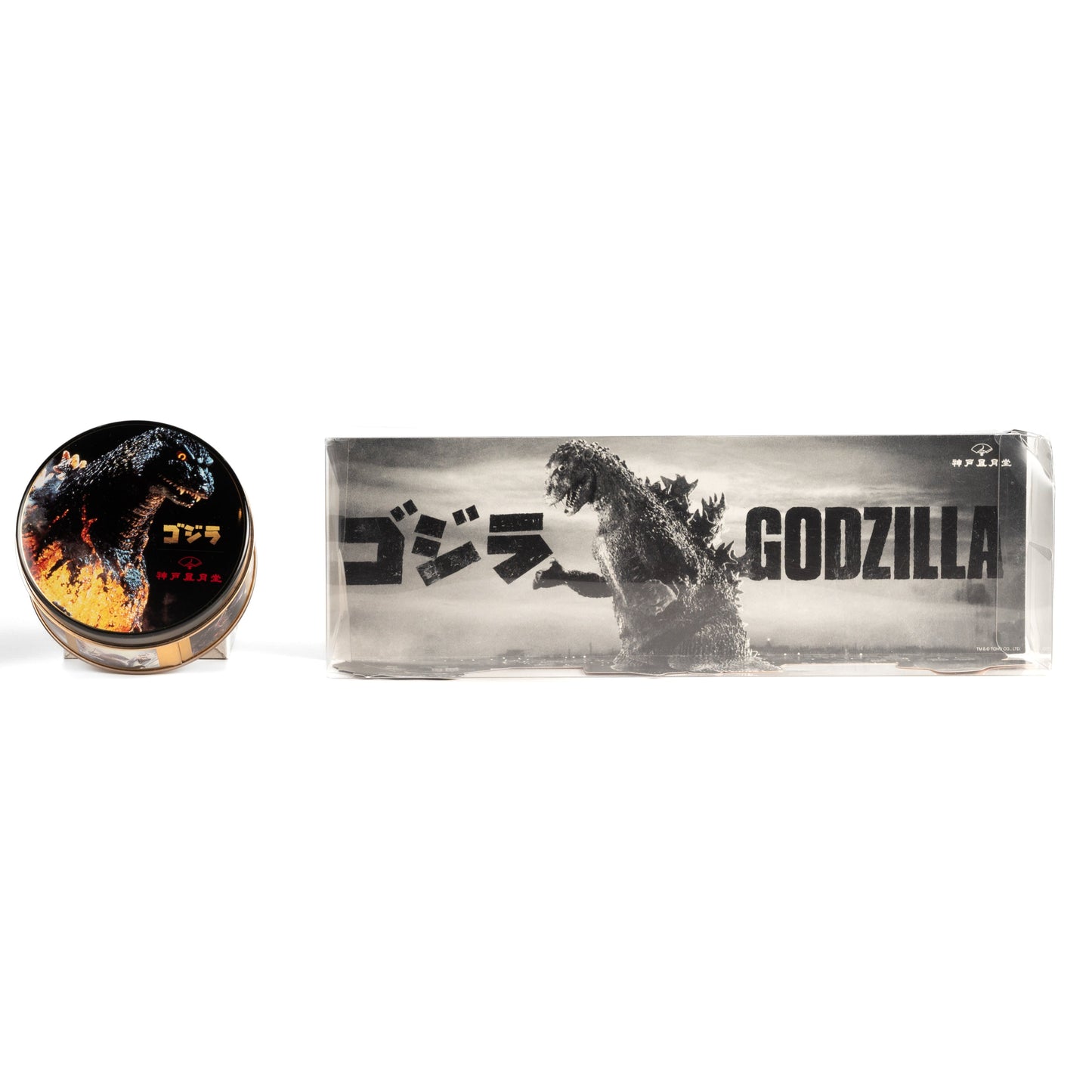 Godzilla × Kobe Fugetsudo / Can Container 3-Set