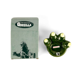 Godzilla / Hand-Shaped Ceramic Ashtray