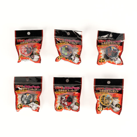 Japan_Godzilla vs Evangelion / Lid-On Figures – Complete Set, 7-Eleven Exclusive
